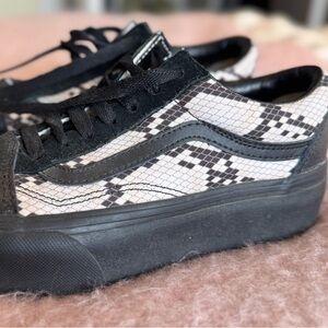 Vans Checkered Black and White Espadrilles